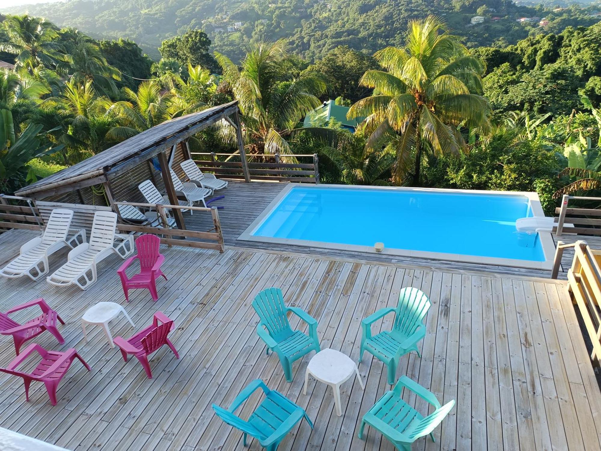 Villa CosaRoé Martinique Piscine et superbe vue mer Riviere-Salee Exterior foto